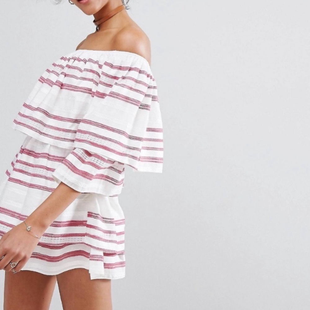 ASOS strapless romper